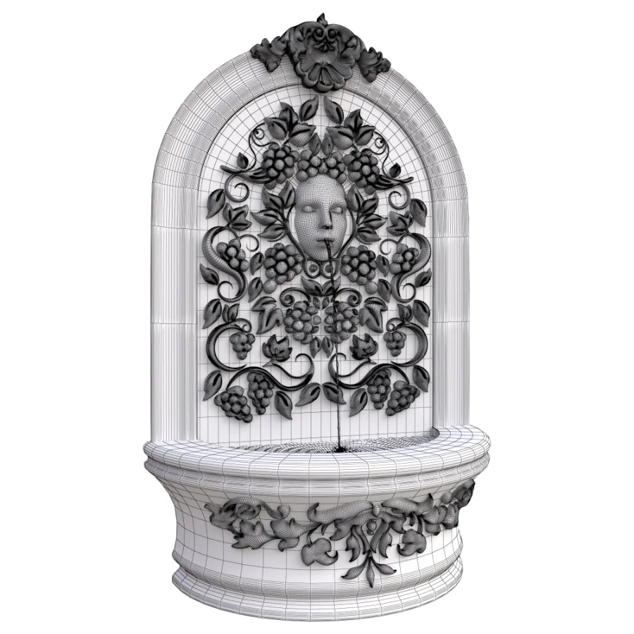 Classic Wall Fountain 06 Image 7