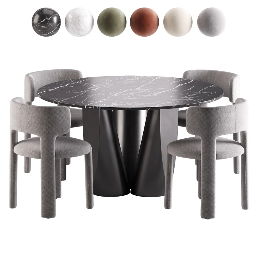 Lucy Chair and Sentei Table Image 1