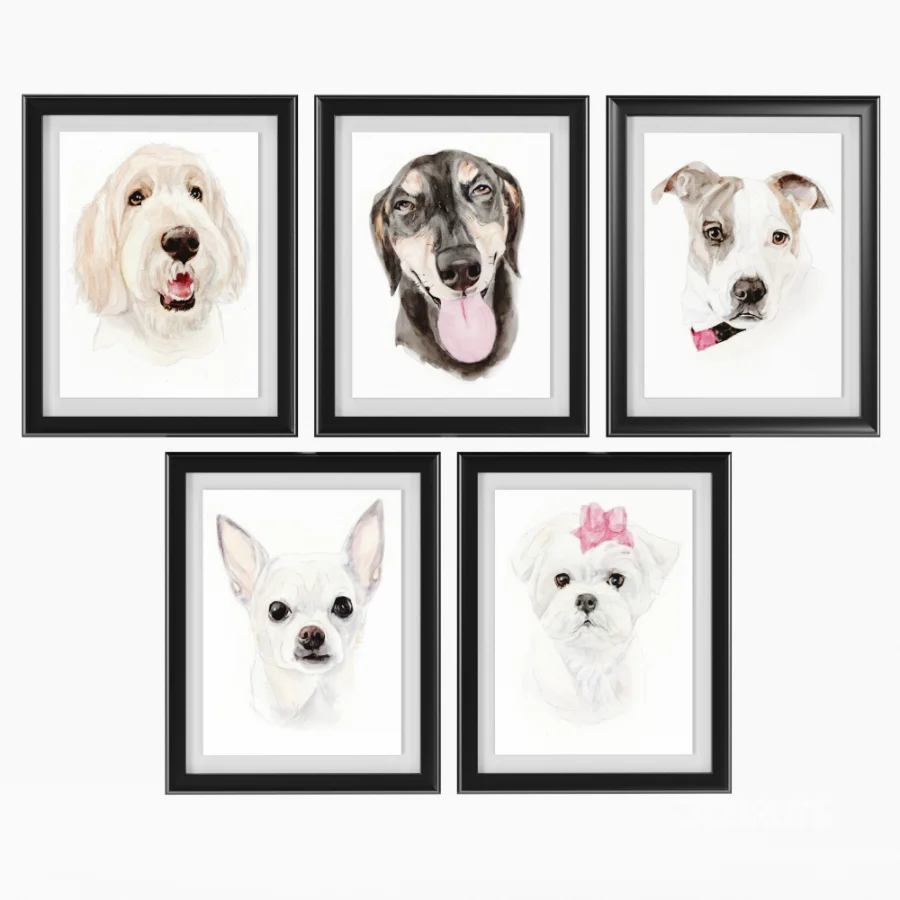 D157 Happy Pet Art Image 2