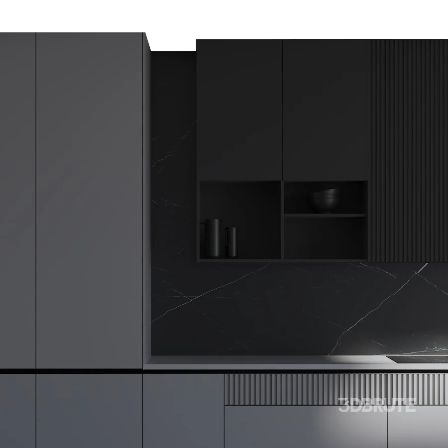 Gray kitchen 1 Image 1