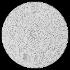 Modern Textureed Wool Round Rug - Thumbnail 4
