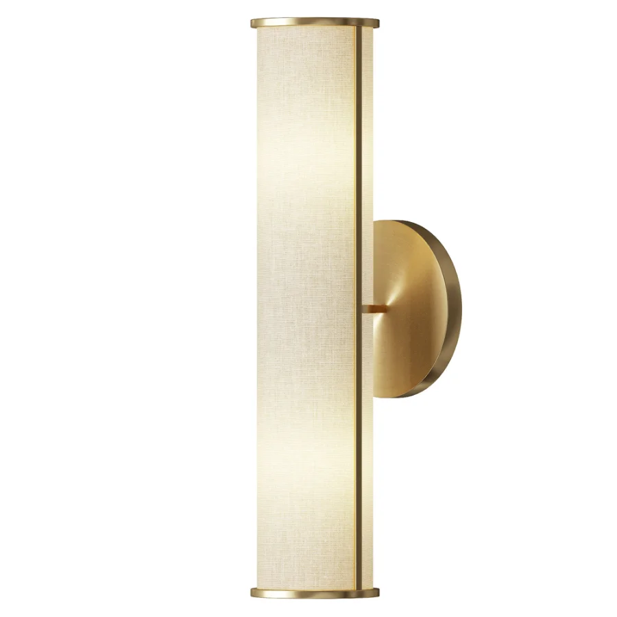 Lange Linen Sconce Image 1