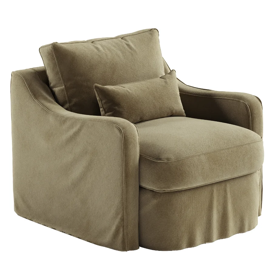 Aurelia Outdoor Swivel Chair Image 3