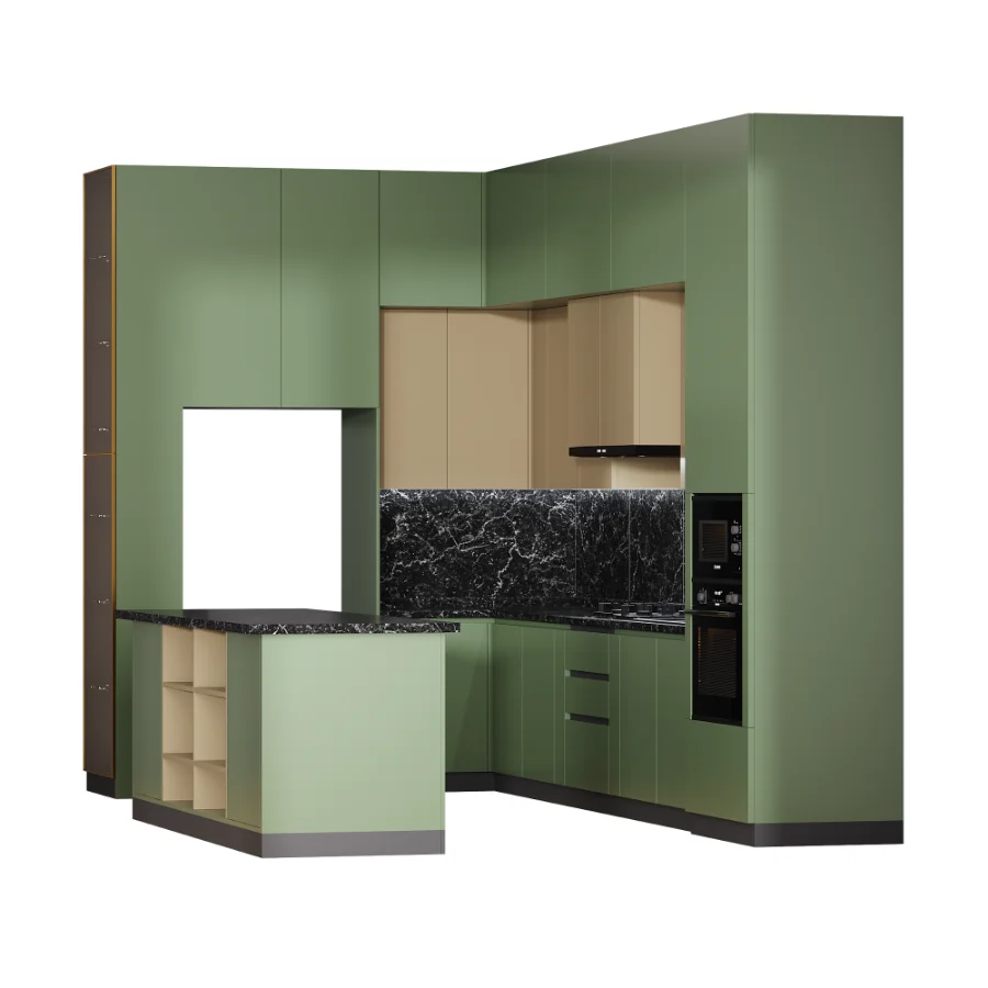 Modern_style kitchen set in 4 different designs Image 2