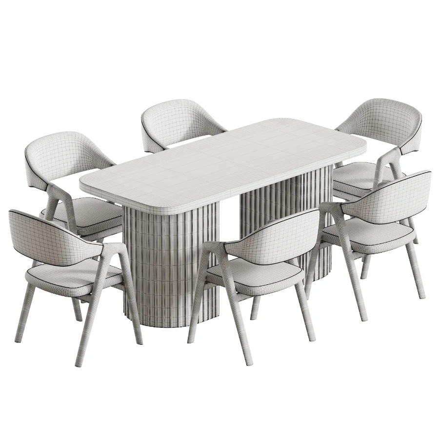 Milano Dining Chair And Dining table Image 2