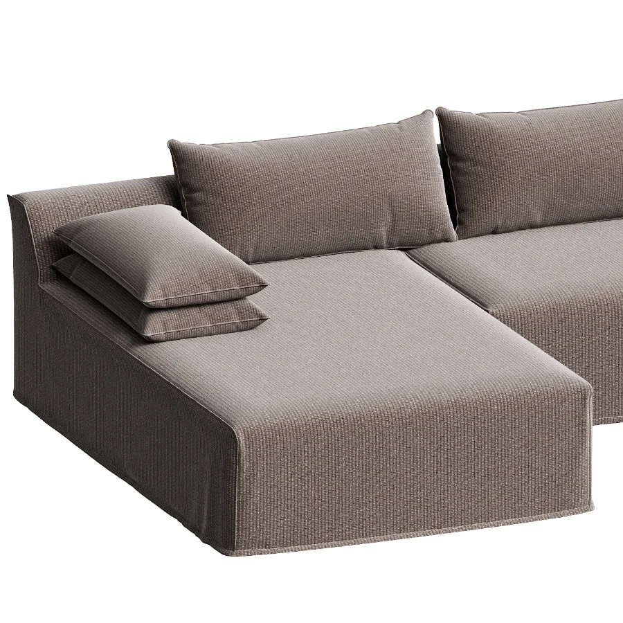 Maxim Chaise Sectional Sofa Image 7