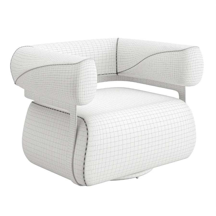 Gareth Swivel Chair-Fourhands Image 5