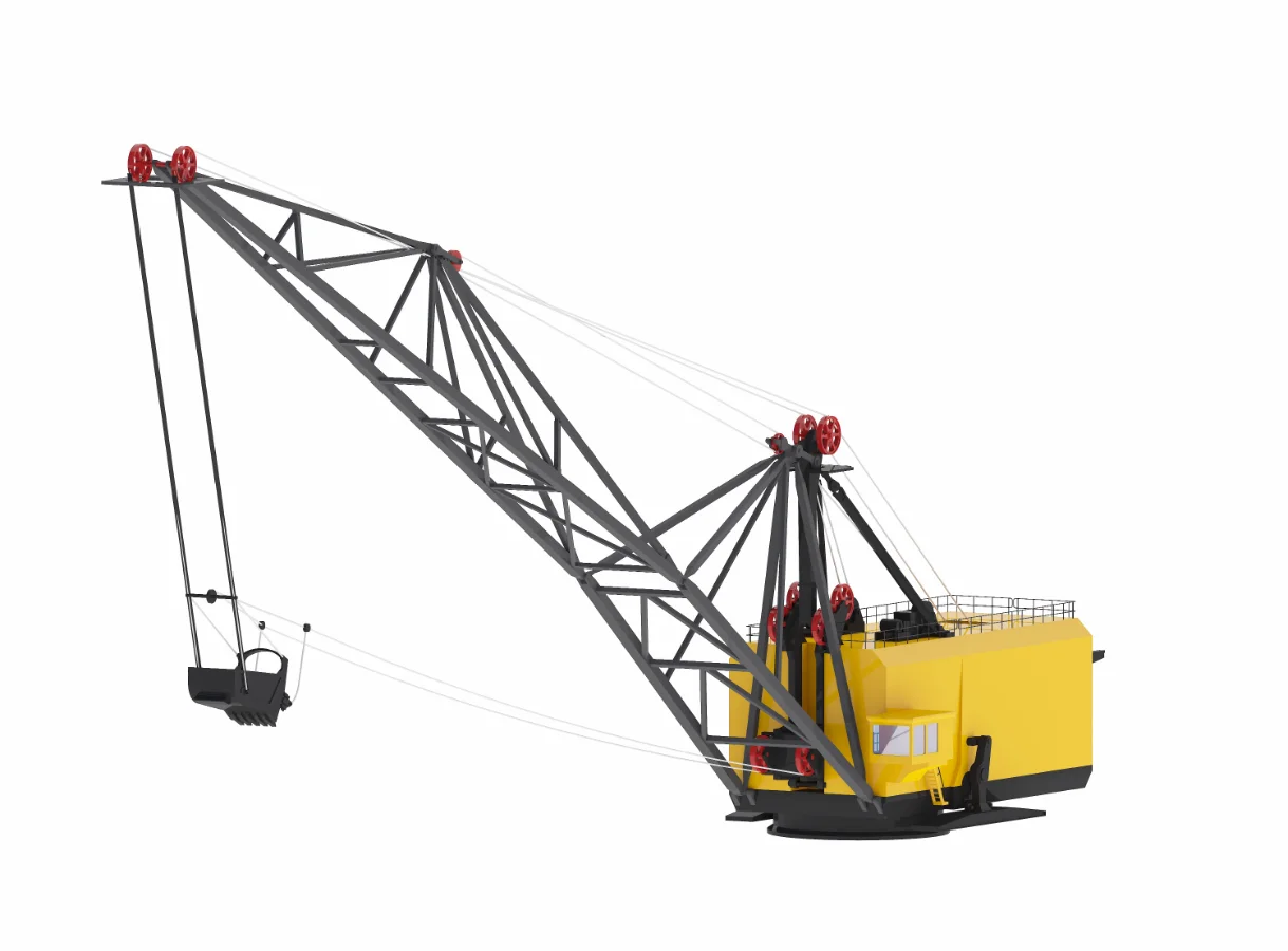 Excavator Dragline Crane Simplified ES11-70 Image 4