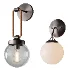 Hooked Globe And Coastal Cottage Rope Globe Sconce - Thumbnail 1