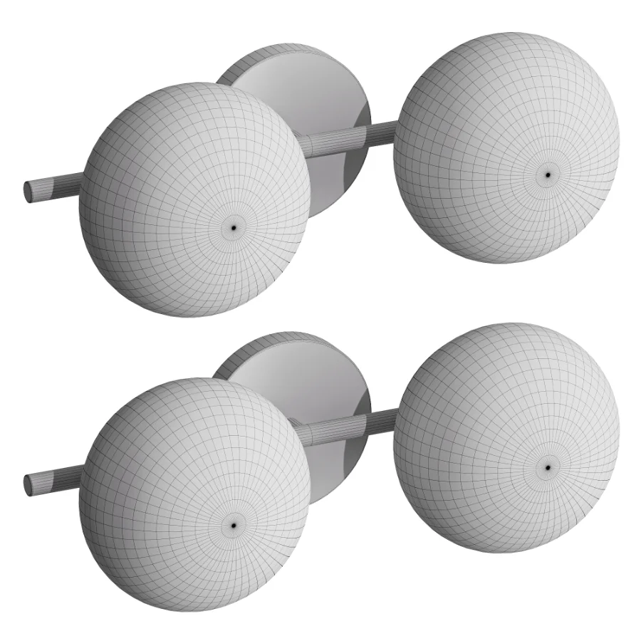 Lune Bath Sconce 2 head Image 3