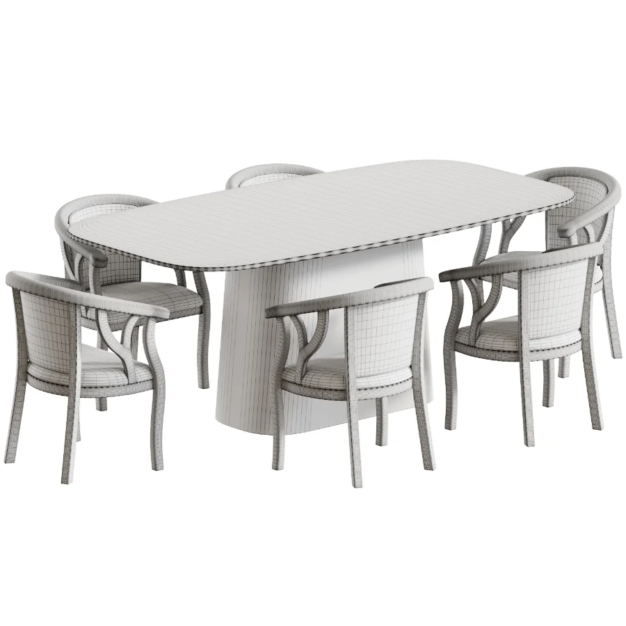 Dining set 027 Image 5