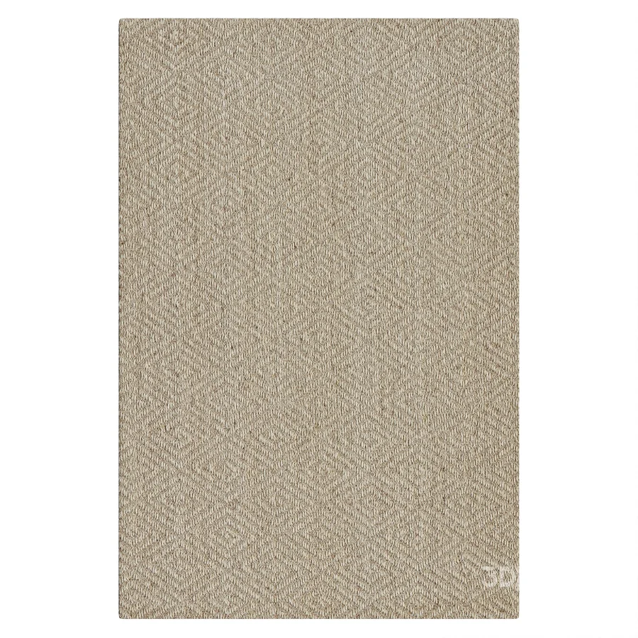 Jaipur Living Naturals Tobago Brown White Rug Image 2