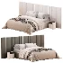 Desire bed with wide headboard - Thumbnail 2
