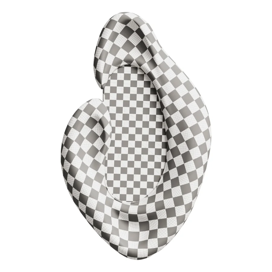 Sculptural Organic Mirror Image 5