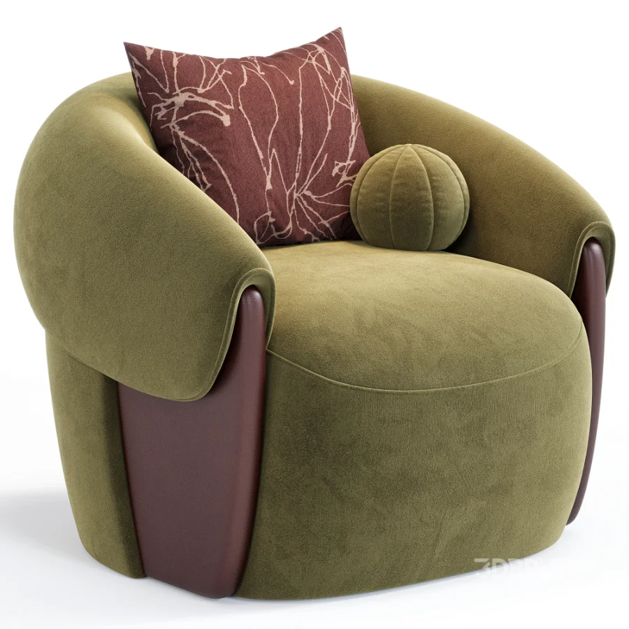 Calin Accent Armchair By Luxus Maison Image 6