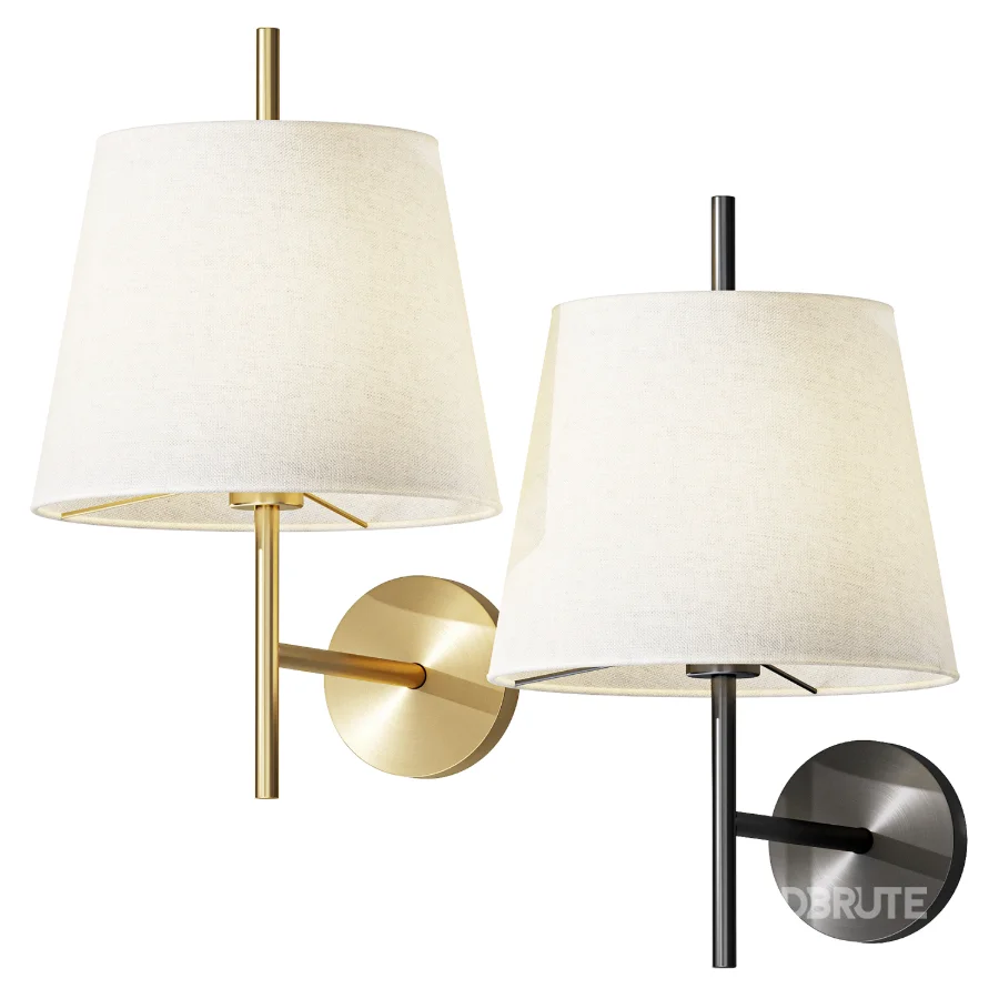 Sandy Wall Lamp by Freya Image 1