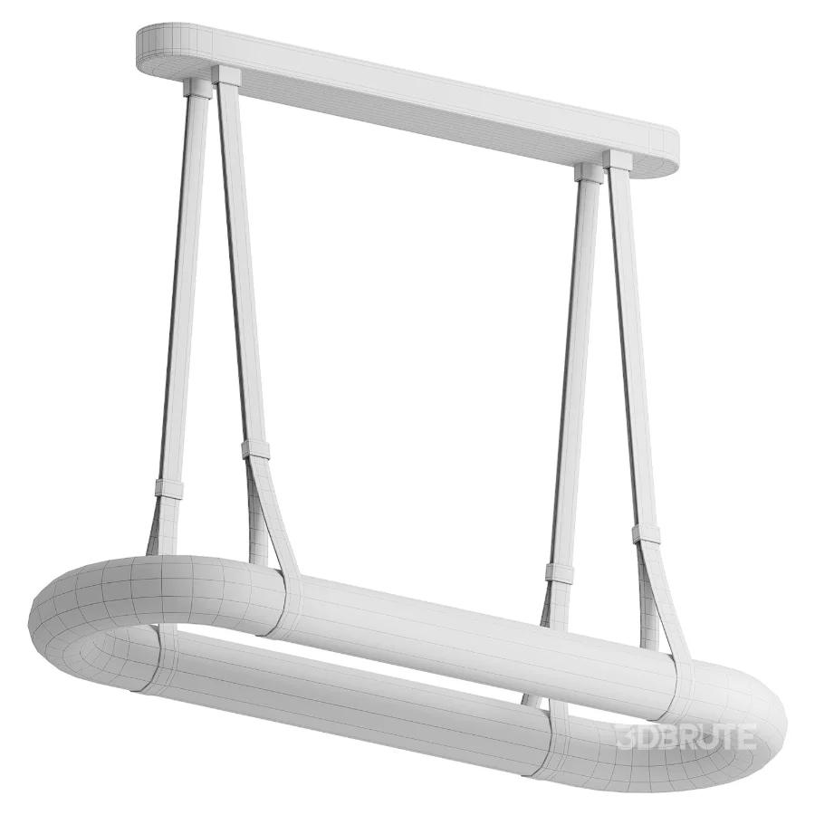 Circle Alabaster Chandelier Image 4