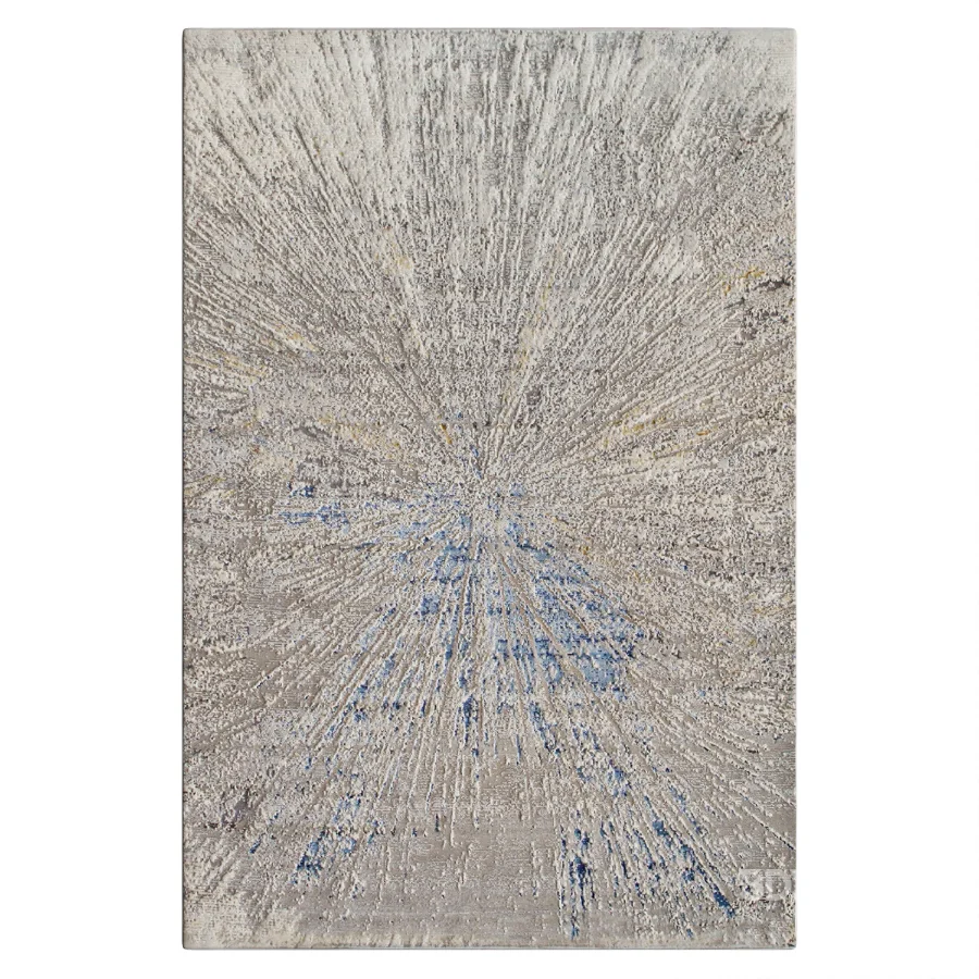 Startburst Abstract Area Rug Image 2