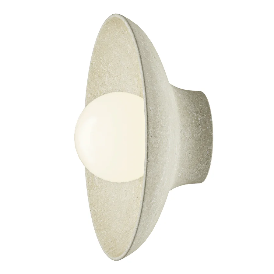 Ceramic Dish Wall Sconces Image 3
