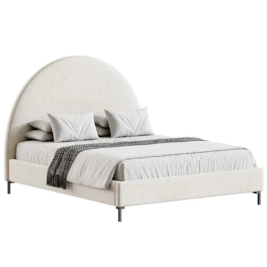 Lucilla Bed Metal Legs Image 2
