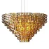 Sirene Smoke Glass Round Chandelier 52 - Thumbnail 2
