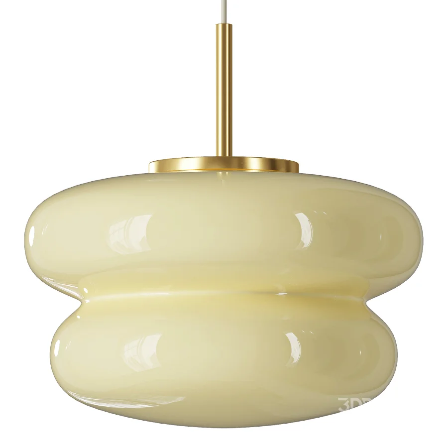 Opal Glass Pendant Lamp Baya Image 2