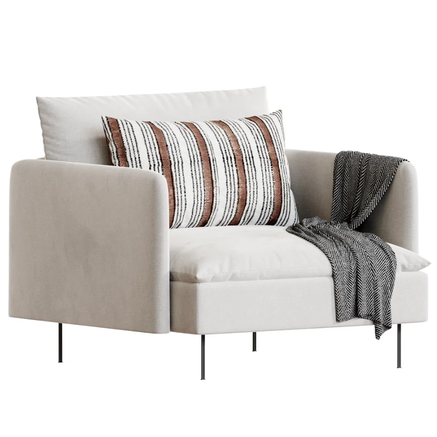 Kelinge rust Armchair Image 1