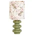 Petroleum Blue And Hemp Table Lamp - Thumbnail 2
