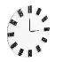 Domino Wall Clock - Thumbnail 1
