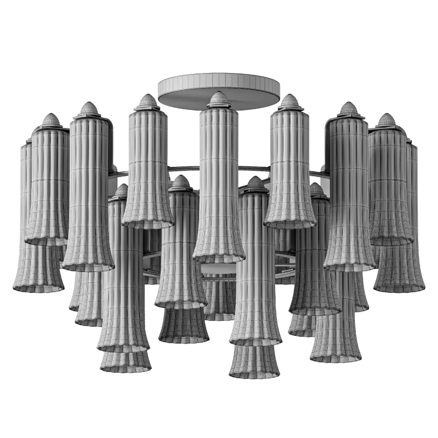 Visual Comfort Lorelei 18 Semi Flush Mount Image 3