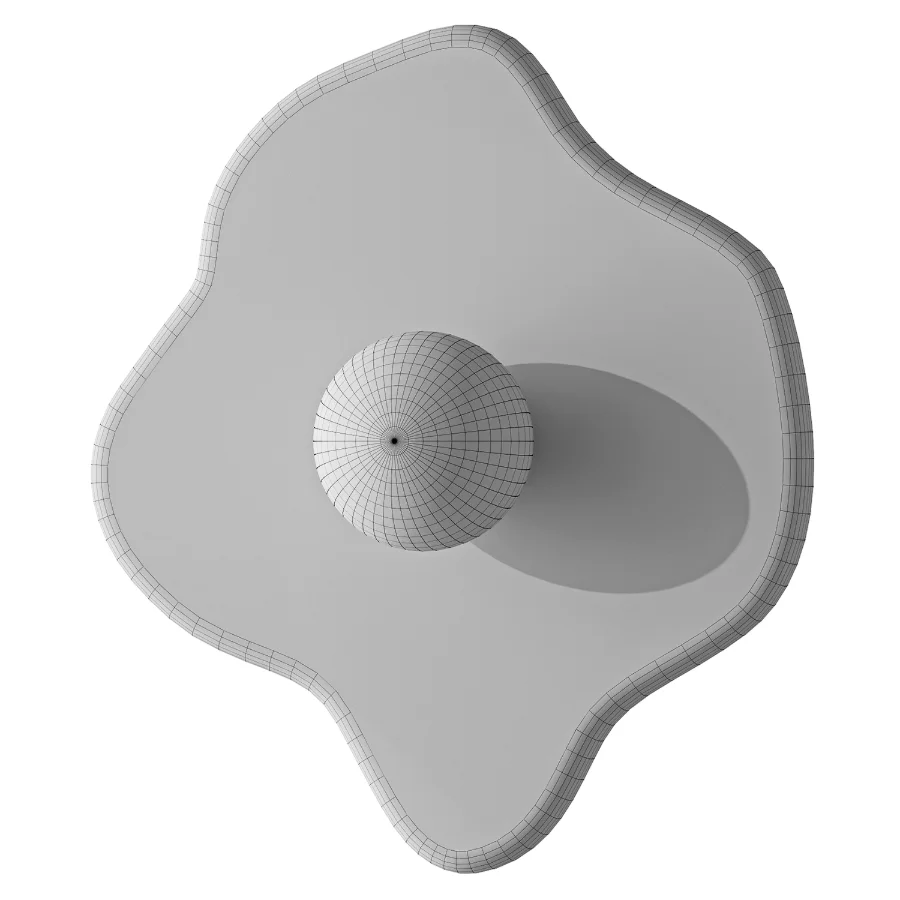 Pern Baan Blob Sconce Chocolate Image 3