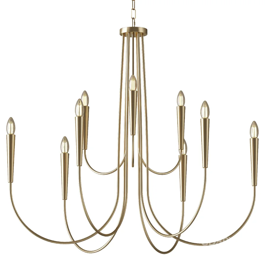 Otho 9 Light Oversize Candle Style Classic Chandelier Image 1