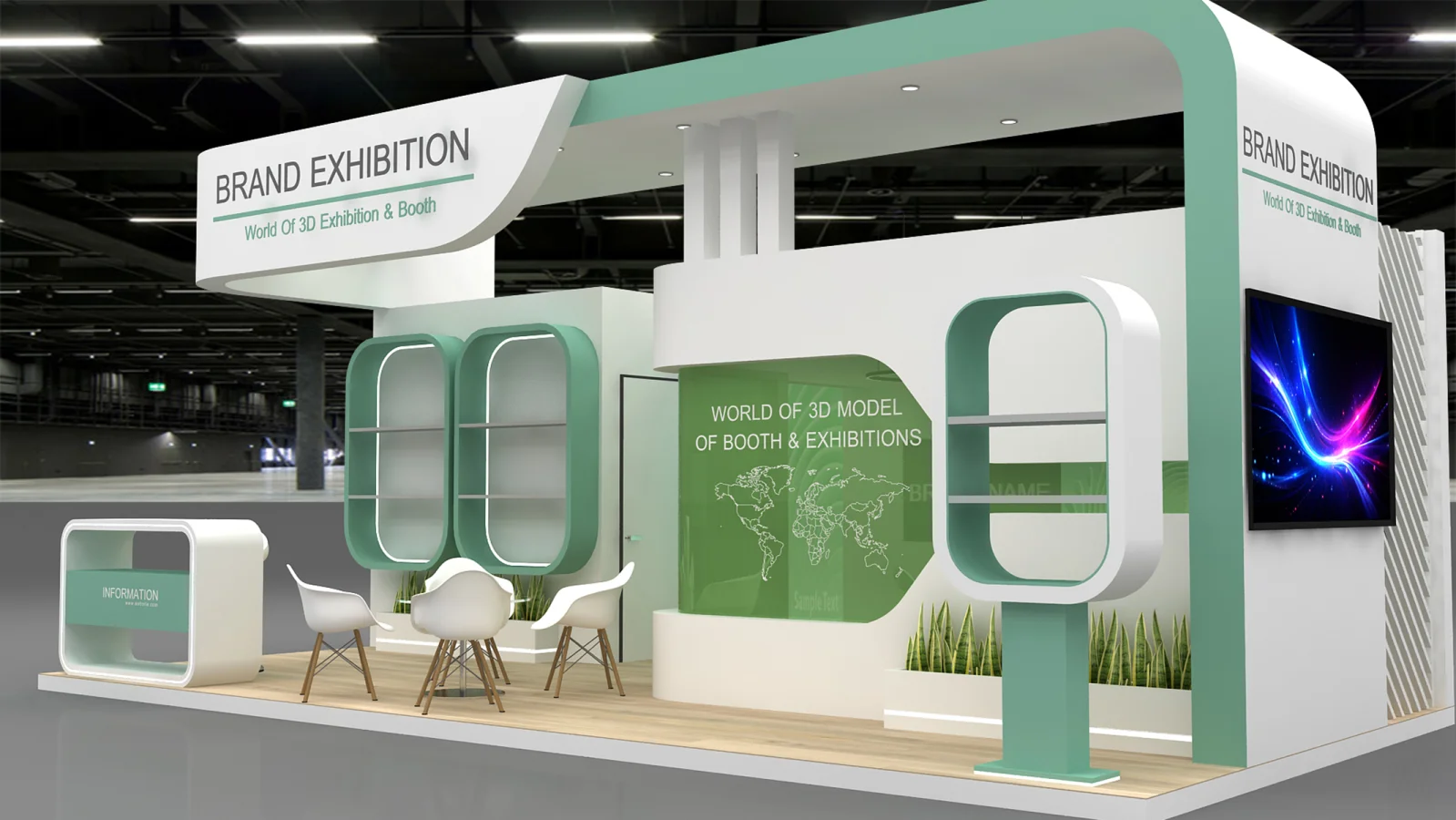 exhibition booth Image 1