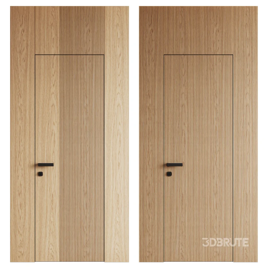 Interior door Academy Combo 1_4 oak Image 2