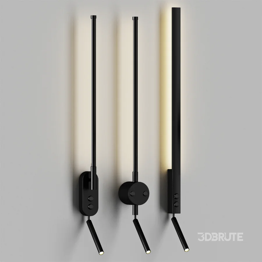 Linear Long Led Wall Light Image 1