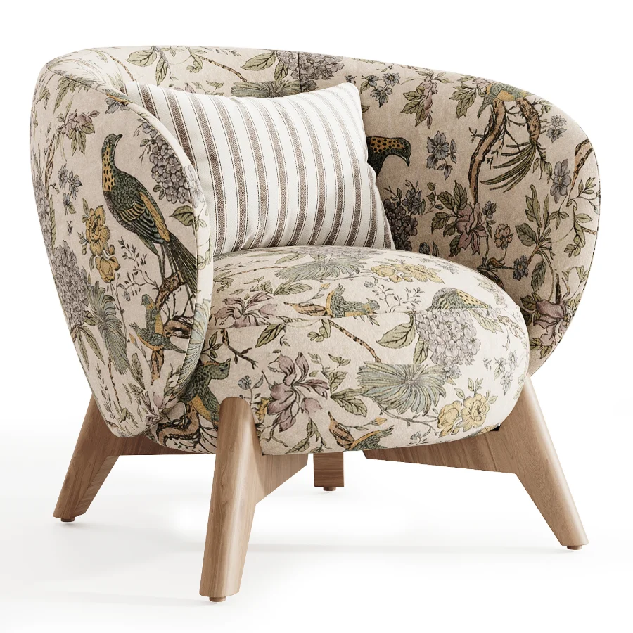 Tilar Blue Matting Chair Image 3