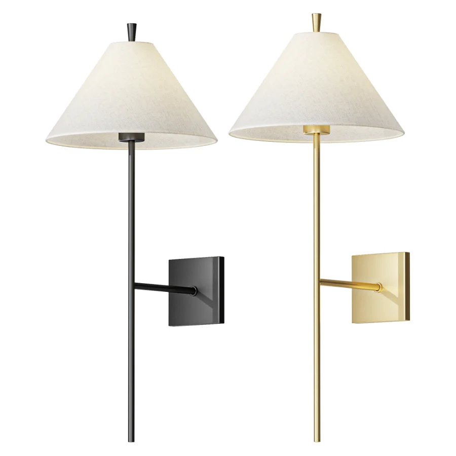 Pottery Barn Ellis Metal Wall Lamp Image 1
