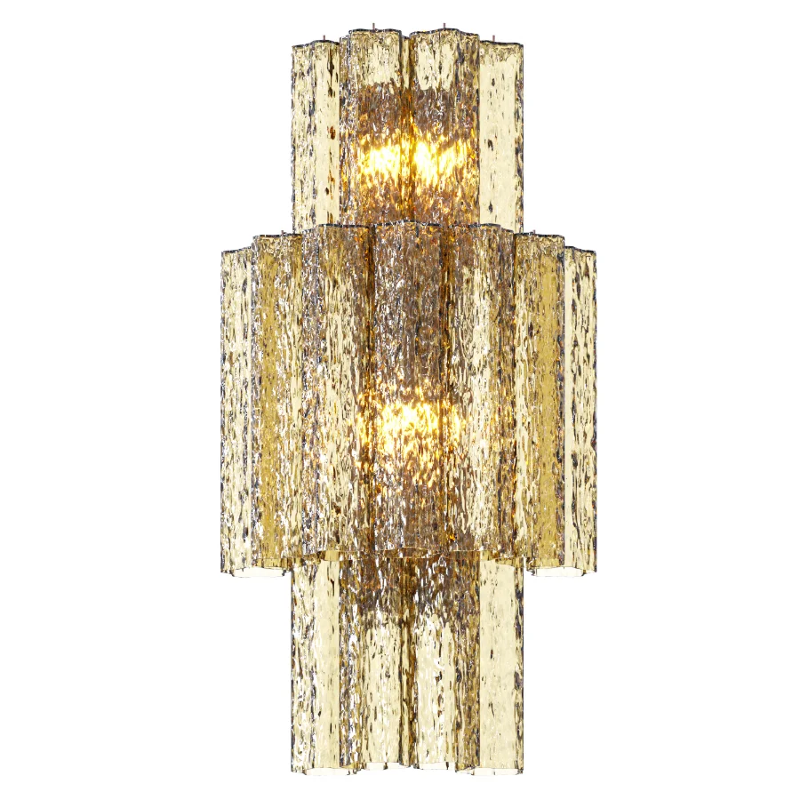 Murano Glass Wall Lamp Image 4