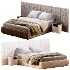 Tesoro bed with wide headboard - Thumbnail 2