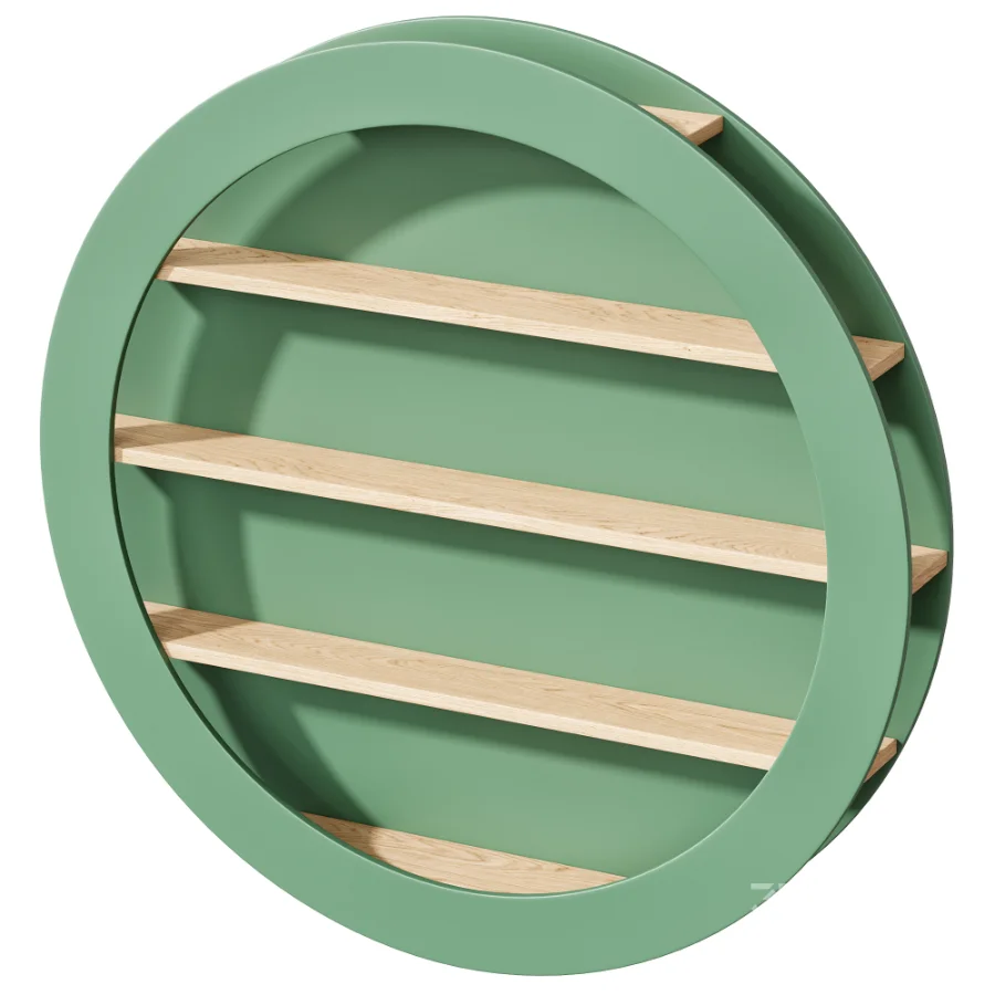 Round Shelf For Figurines By Montessori Home Image 2