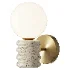 Zen Glow Travertine Wall Lamp - Thumbnail 2