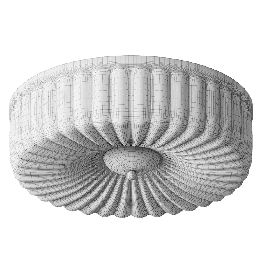 Cream Kranos Ceiling Light Image 3