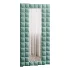 Modern Fabric Upholstered Full Length Floor Mirror 14 - Thumbnail 3
