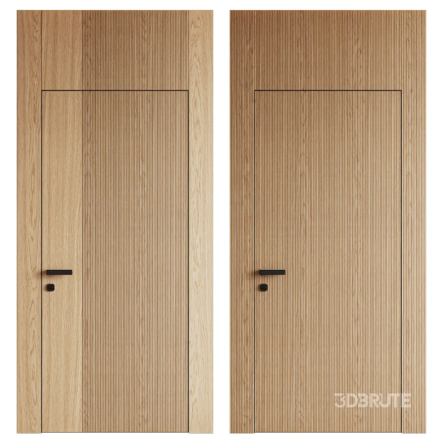 Interior door Academy Combo 1_4 oak Image 4