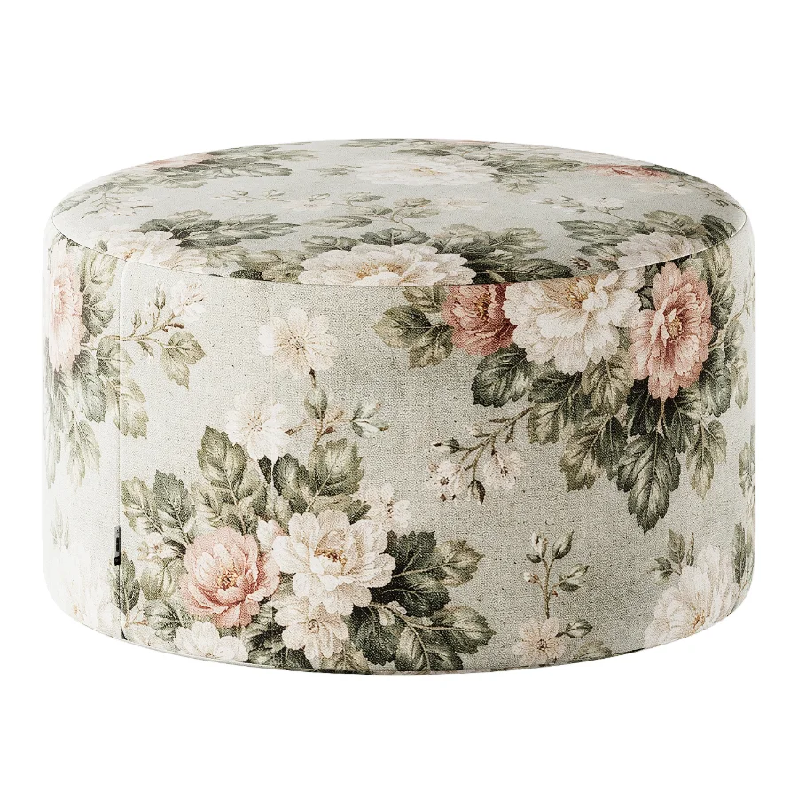 Pouf Kofi 3 Velour Red Image 3