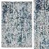 Abstract Area Rug in Blue - Thumbnail 1