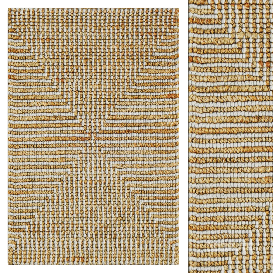 Kelan Ivory Handwoven Jute Rug Image 1