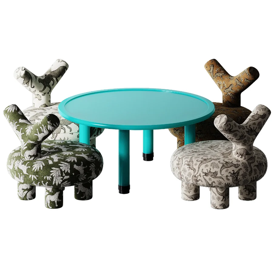 Kids chair and table 1 Image 1