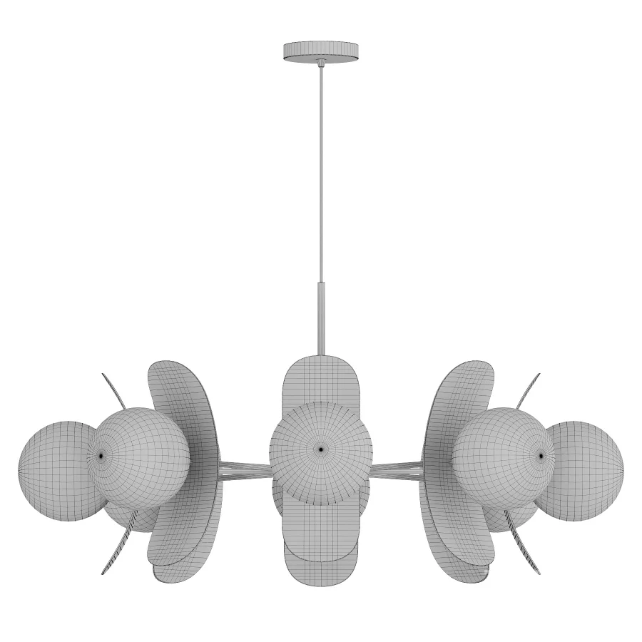 Coloured Sputnik Chandelier Image 5