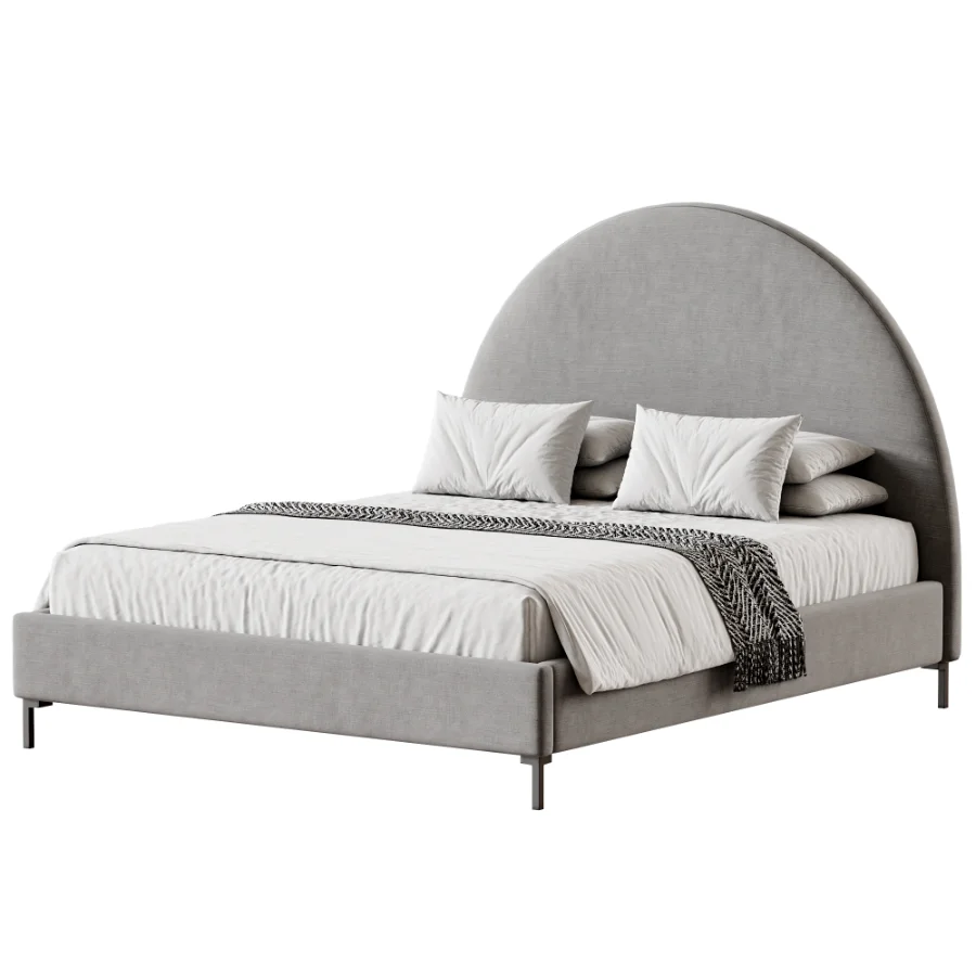 Lucilla Bed Metal Legs Image 3